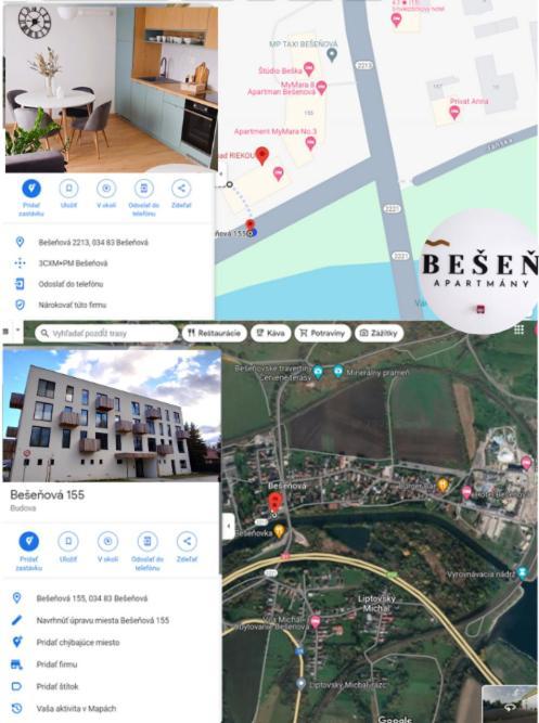 Apartman Nad Riekou Бешенёва Экстерьер фото